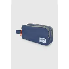 COLLOKY - Estuche Escolar Azul Unisex con Tres Compartimentos