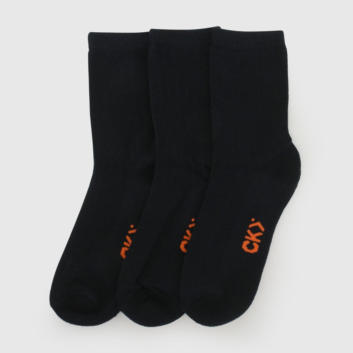 COLLOKY - Calcetín Deportivo Escolar Unisex Azul con 80% Algodón