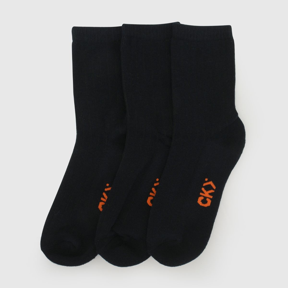 COLLOKY - Calcetín Deportivo Escolar Unisex Azul con 80% Algodón