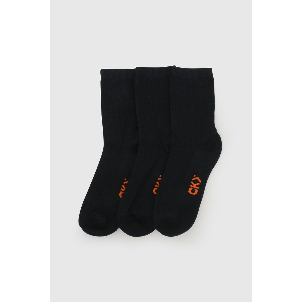 COLLOKY - Calcetín Deportivo Escolar Unisex Azul con 80% Algodón