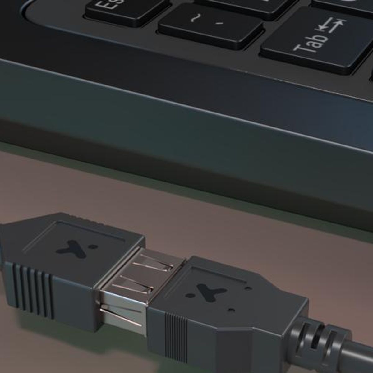 XTECH - Cable USB 20 macho A a hembra A Cable USB 480 MBPS 18m longitud