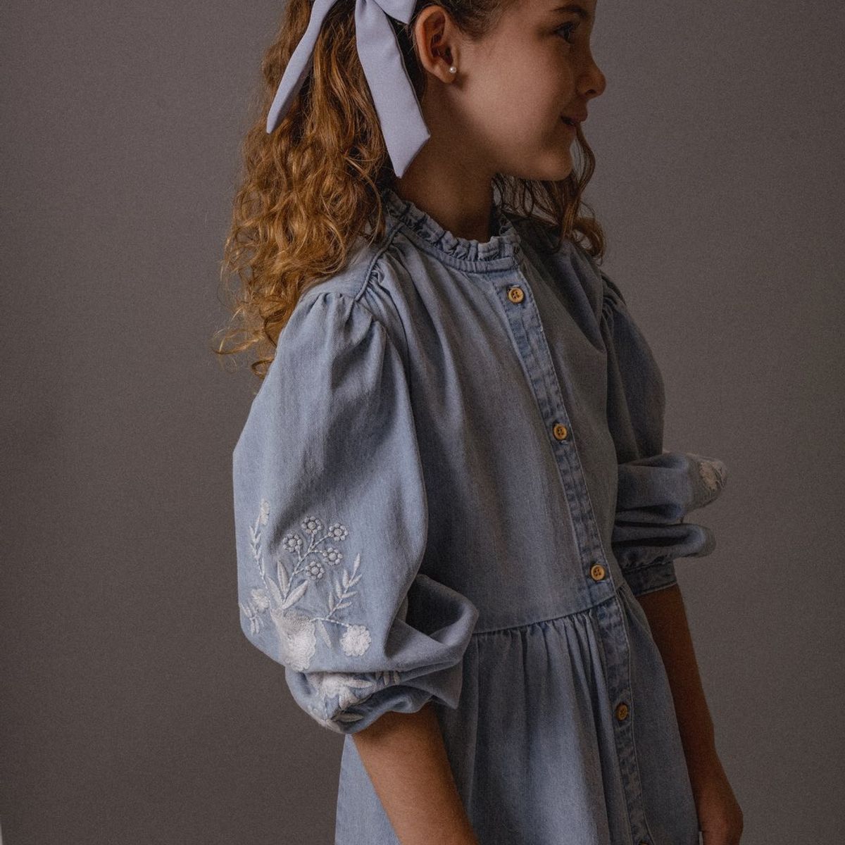 COLLOKY - Vestido Celeste Niña