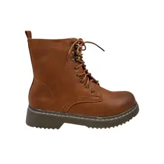 HERIEL - Botin Camel Plataforma Mujer