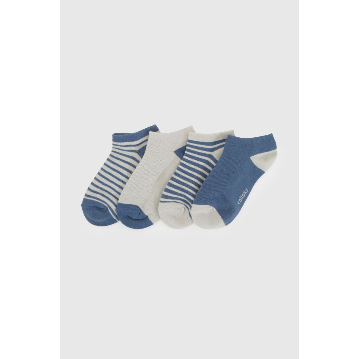 COLLOKY - Calcetin Trainee Azul Niño 7410