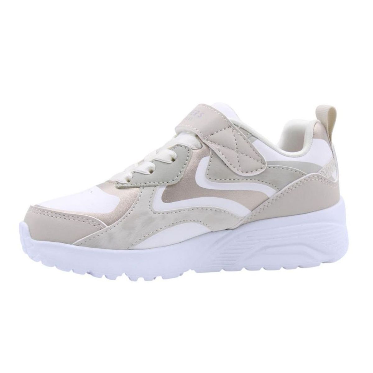 SKECHERS - Zapatillas Urbanas Niña Skechers Uno Lite Metallic 310380L-NAT