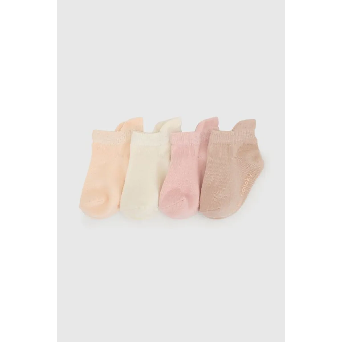 COLLOKY - Calcetin Deportivo Rosa Niña 7343