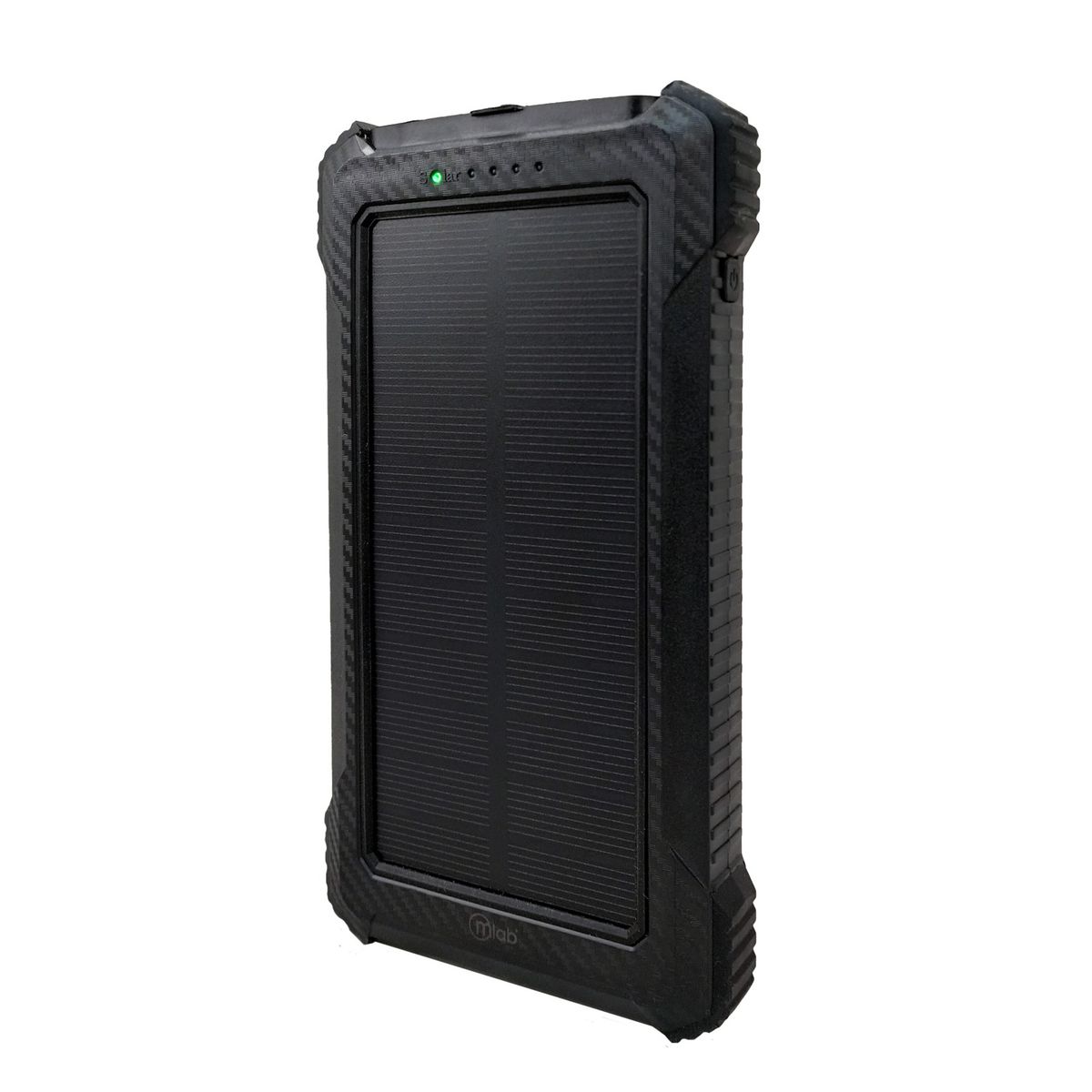 MICROLAB - Cargador Portátil Microlab 10000mah Panel Solar