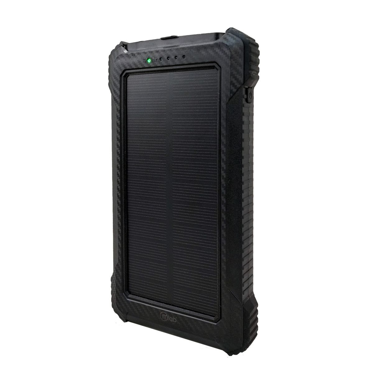 MICROLAB - Cargador Portátil Microlab 10000mah Panel Solar