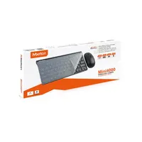 Kit Teclado + Mouse Inalámbrico Mini Español Negro