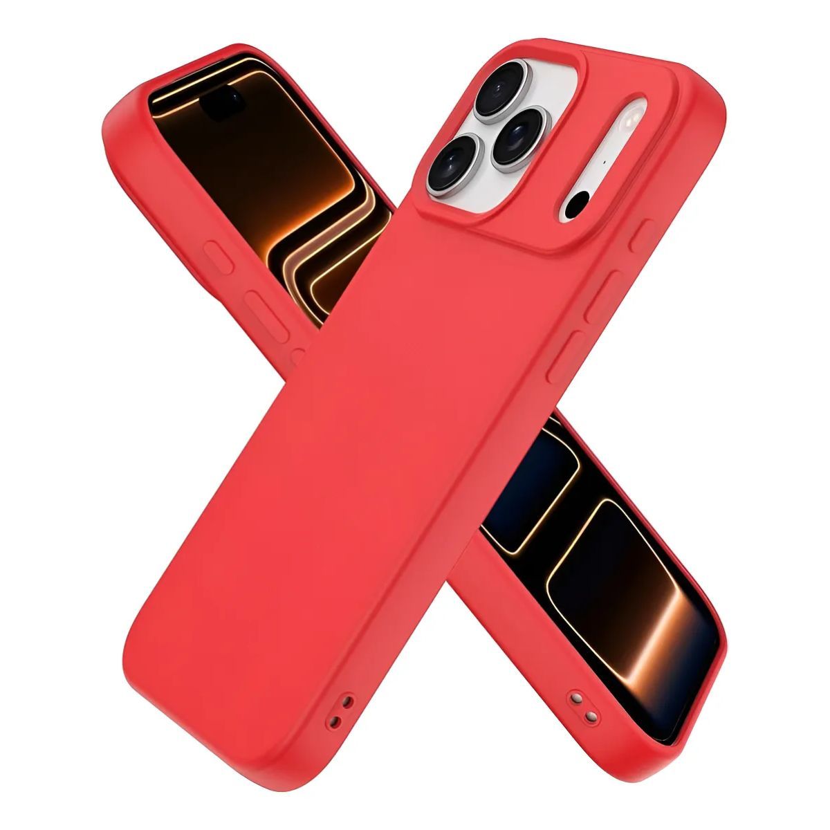 GENERICO - Carcasa Para iPhone 17 Pro Silicona Suave Antigolpes