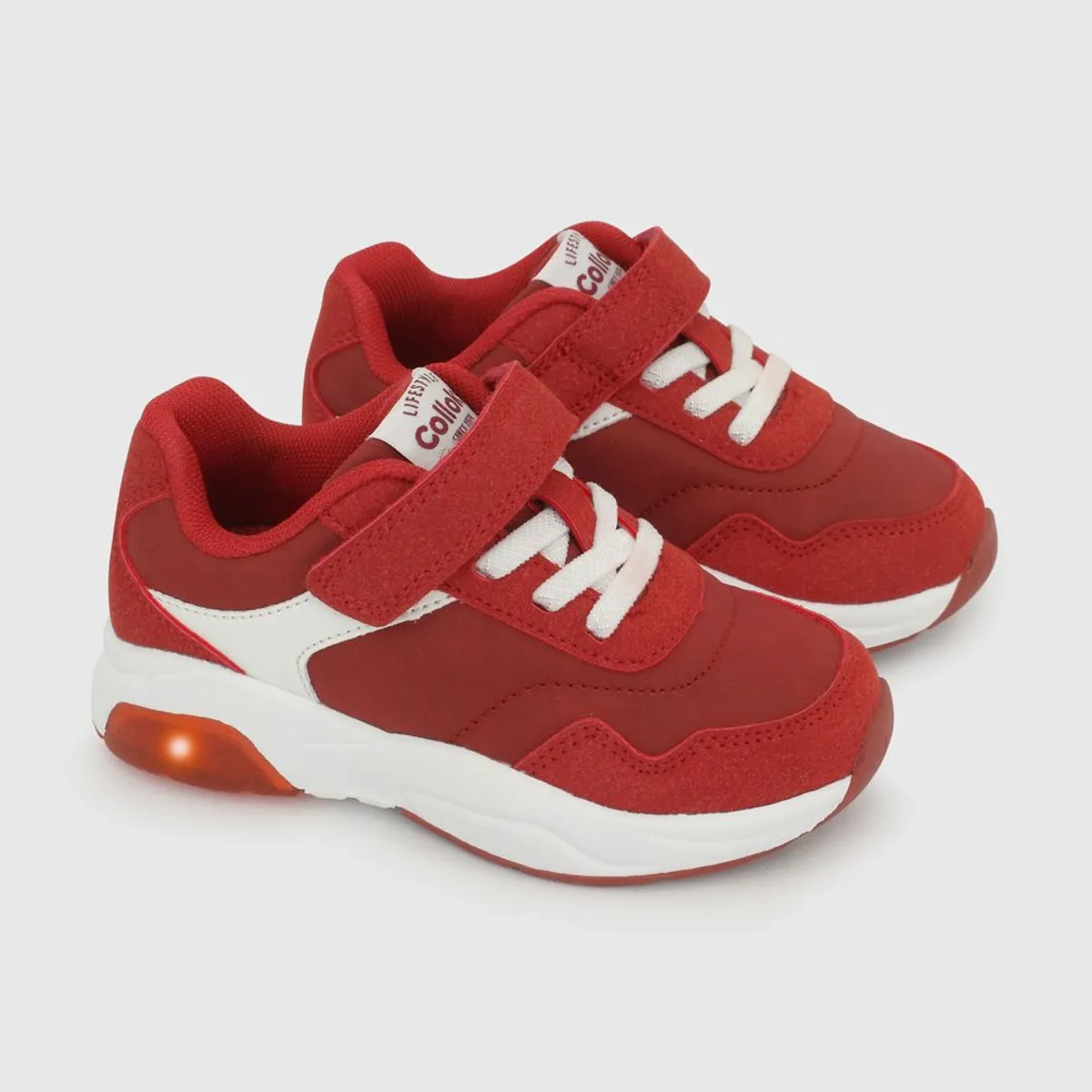 COLLOKY - Zapatilla Rojo Unisex niño 7399