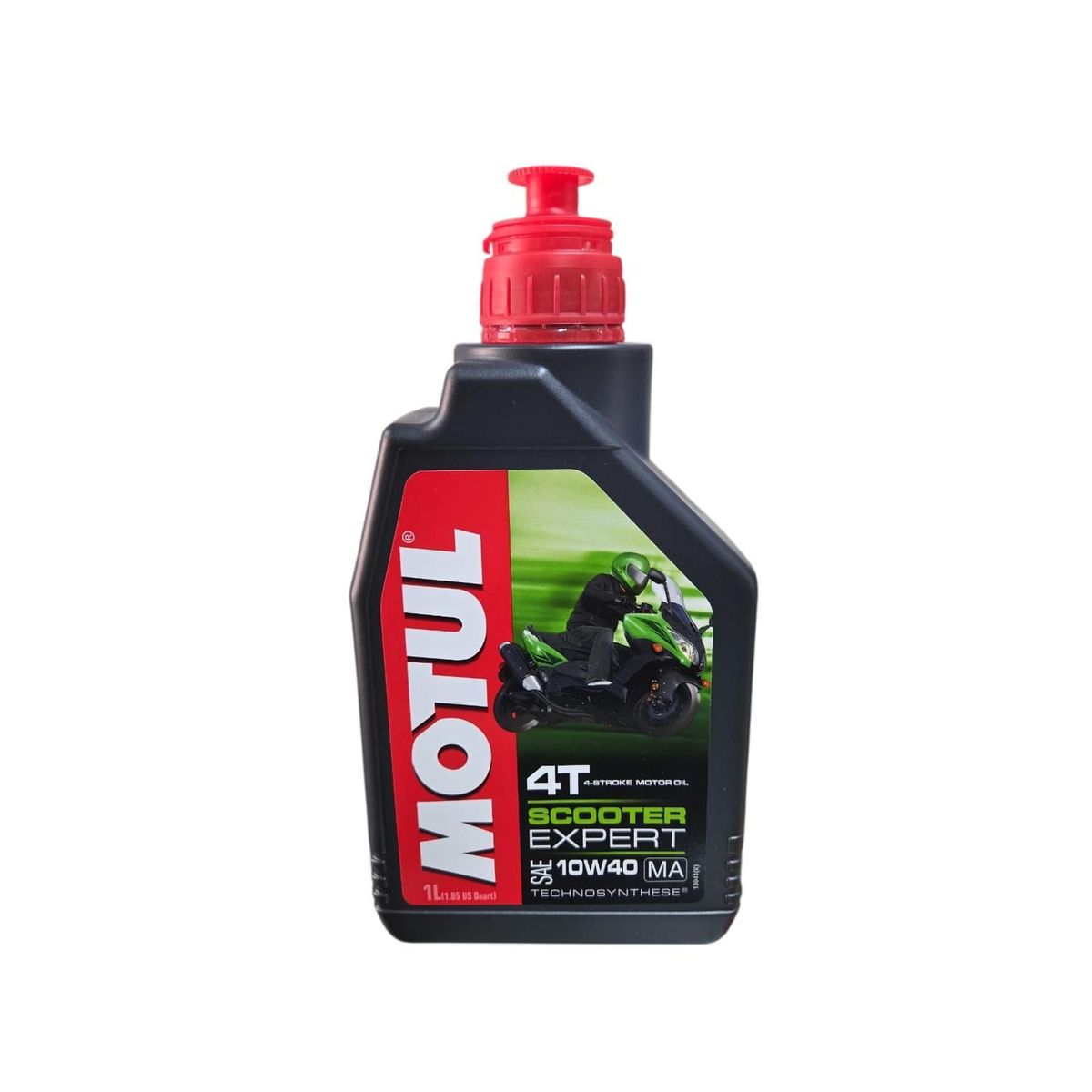 MOTUL - Aceite de Moto Scooter 10w 40 Expert Semi Sintético Motul 4T 1L