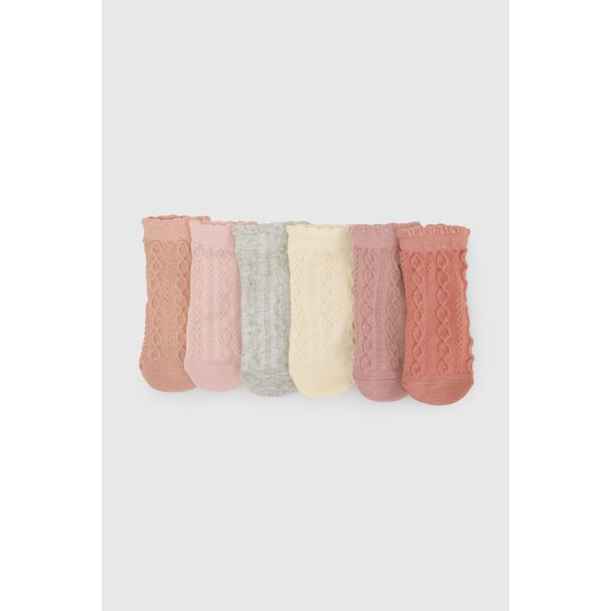 COLLOKY - Calcetin Deportivo Multicolor Niña 7533