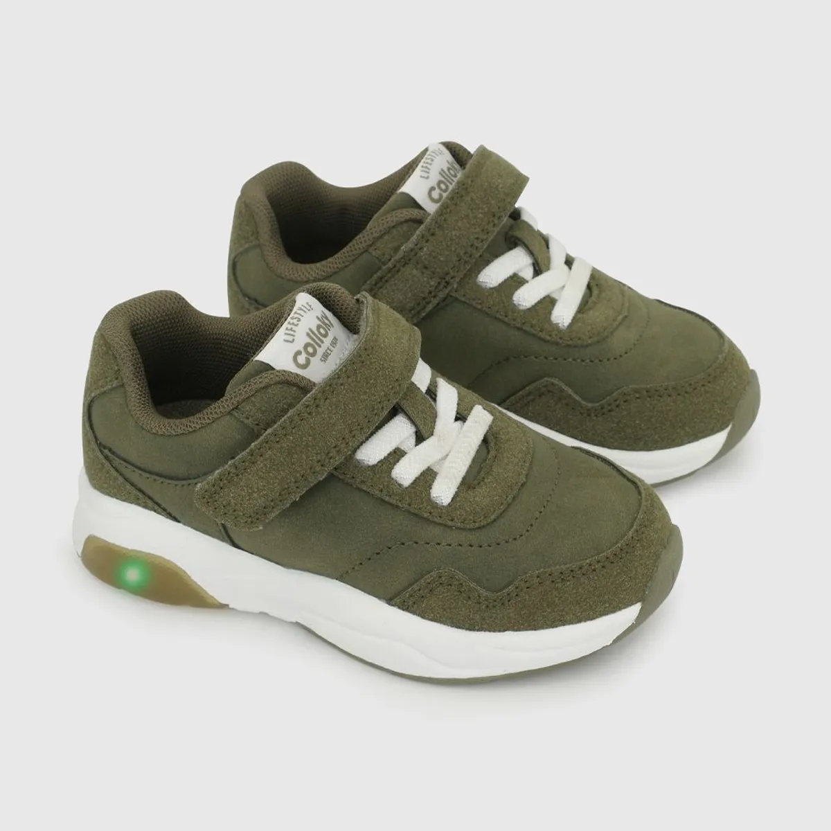 COLLOKY - Zapatilla Verde Niño 7415