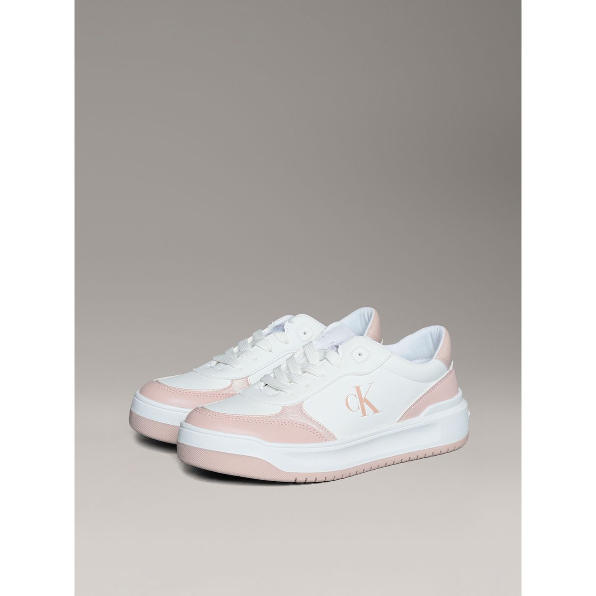 CALVIN KLEIN - Zapatillas Niña con Cordones Blanco Calvin Klein