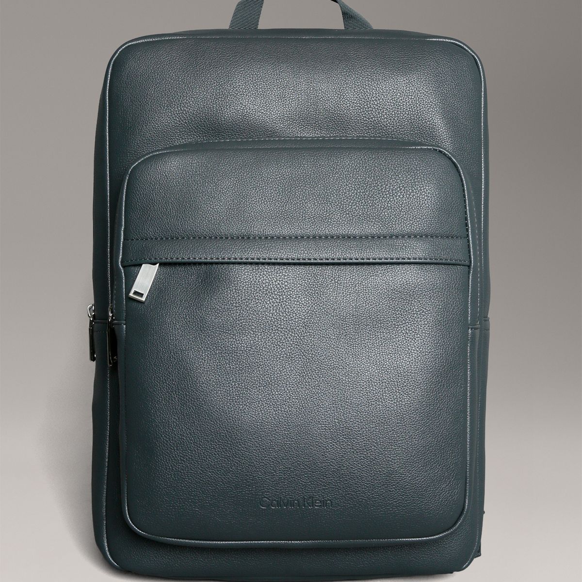 CALVIN KLEIN - Mochila Delgada Micro Plebbe Gris Calvin Klein