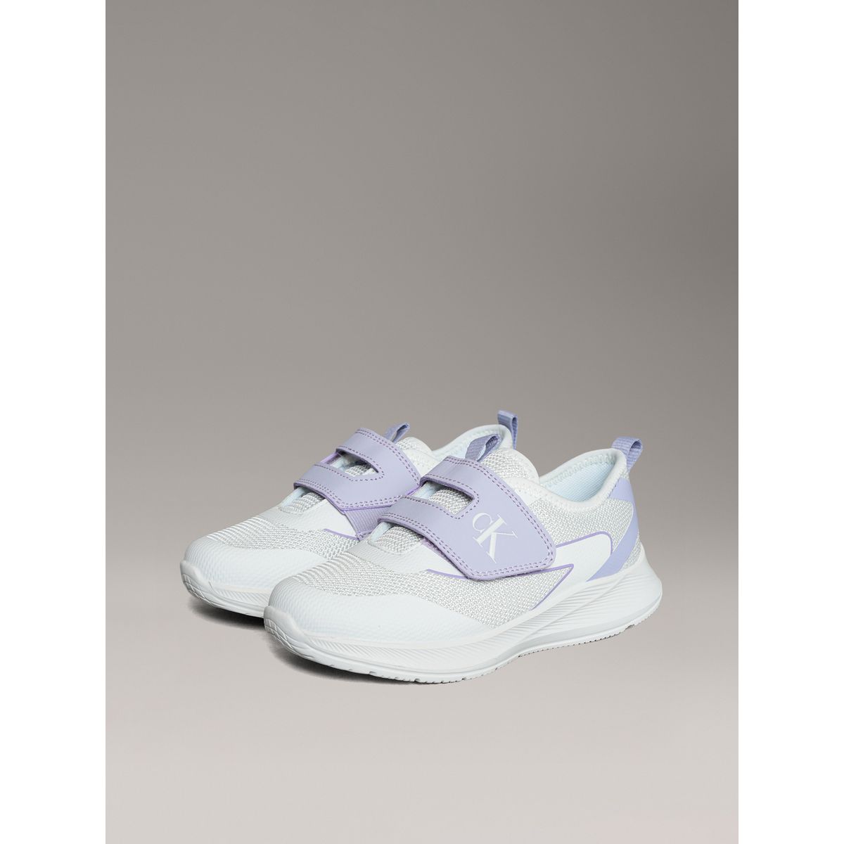 CALVIN KLEIN - Zapatillas Niña Deportivas con Velcro Lila Calvin Klein