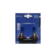 KOBO - Kit Ampolletas H11 Luz Blanca 12V 55W