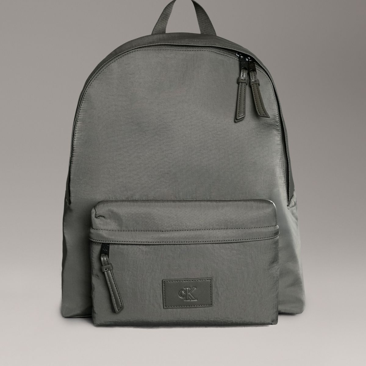 CALVIN KLEIN - Mochila Metro Nylon Gris Calvin Klein