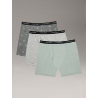 Pack 3 Boxérs Brief Cotton Stretch para Niño Gris