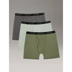 CALVIN KLEIN - Pack 3 Boxérs Brief Cotton Stretch para Niño Multicolor