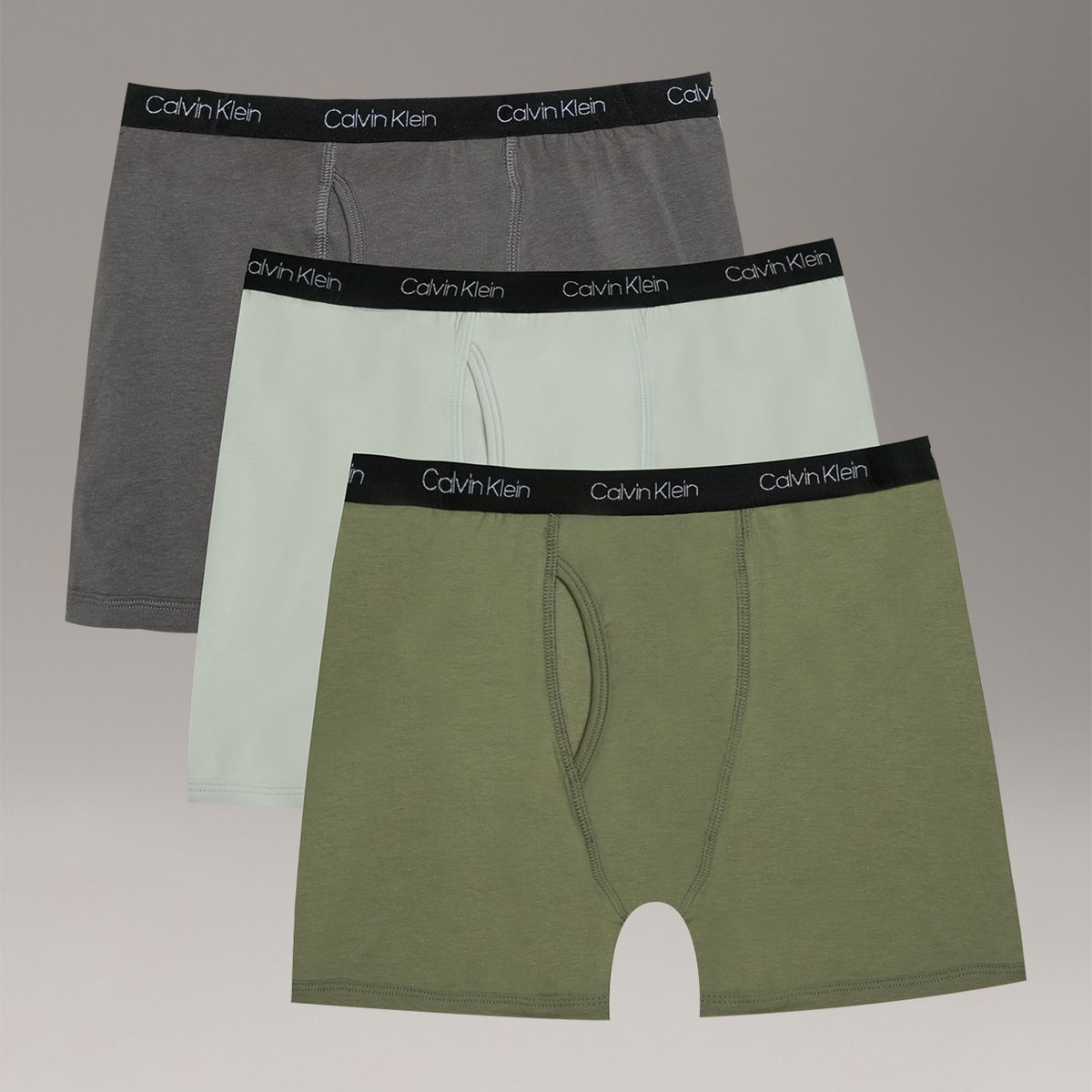 CALVIN KLEIN - Pack 3 Boxérs Brief Cotton Stretch  para Niño