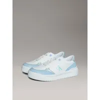 Zapatillas Niña con Cordones Celeste