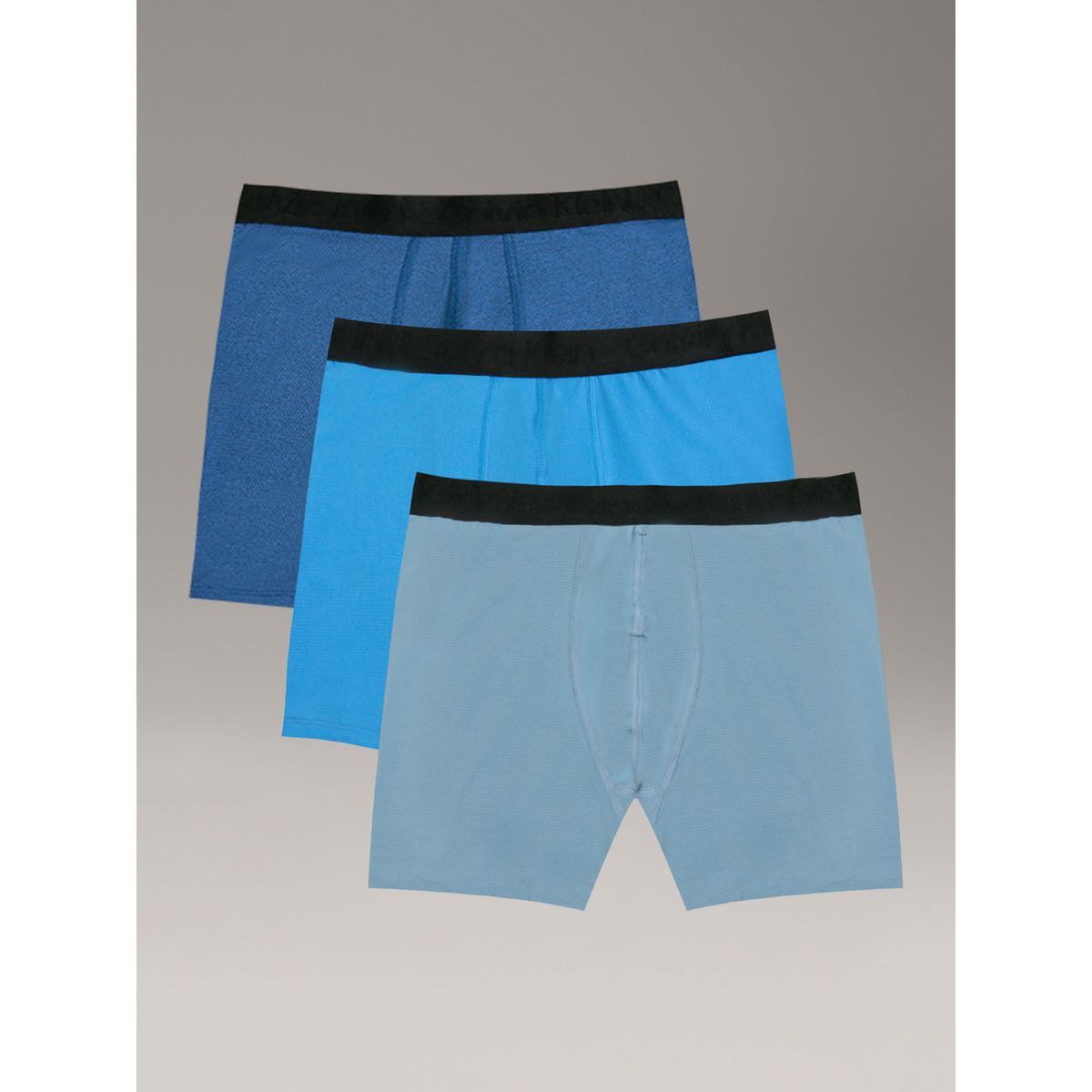 CALVIN KLEIN - Pack 3 Boxérs Brief Performa  para Niños Azul Calvin Klein