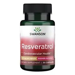 SWANSON - Resveratrol 250mg - 30 Cápsulas Resveratrol 250mg - 30 Cápsulas