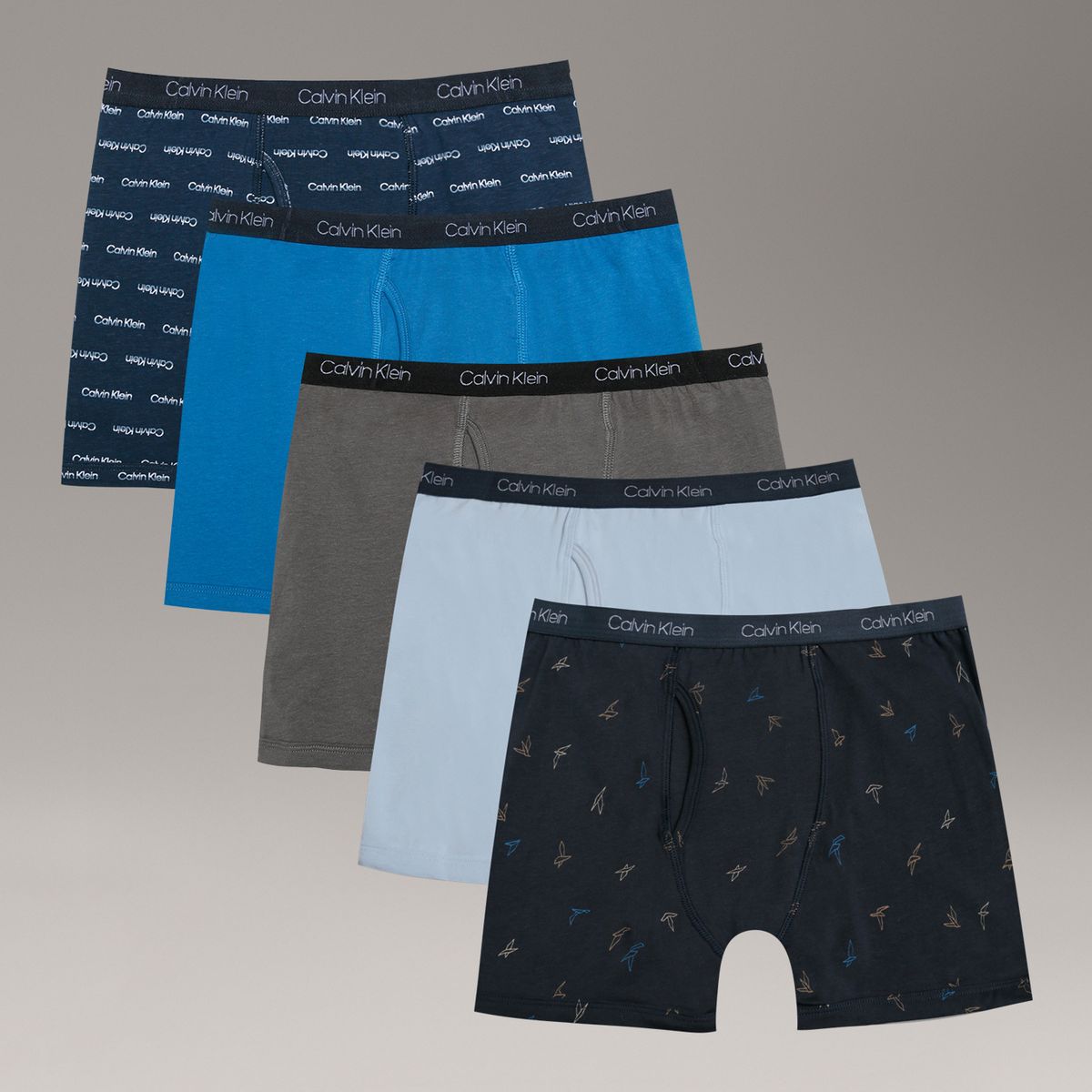 CALVIN KLEIN - Pack 5 Boxérs Modern Cotton para Niño