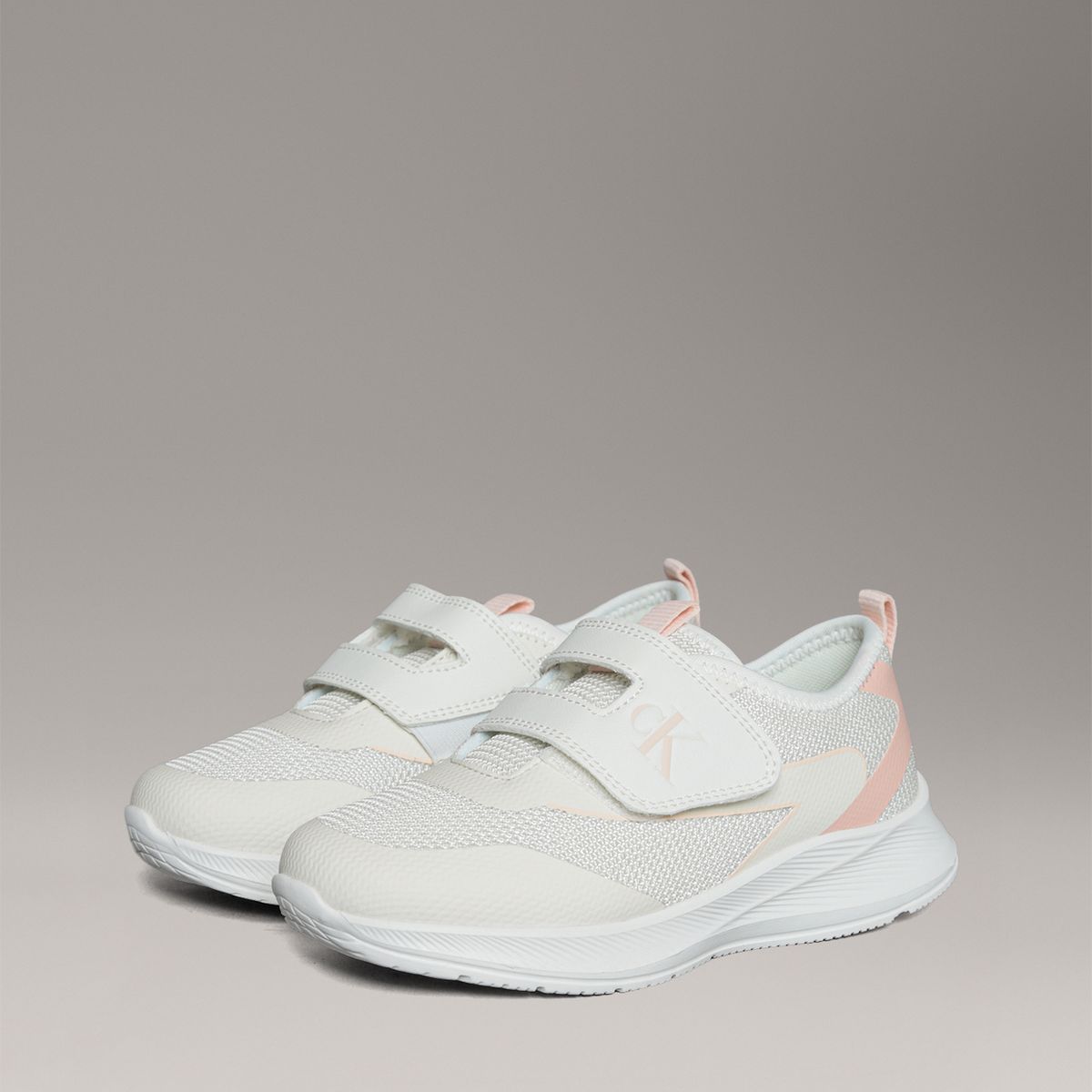 CALVIN KLEIN - Zapatillas Niña Deportivas con Velcro Blanco Calvin Klein