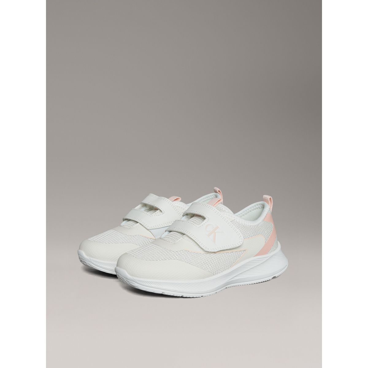 CALVIN KLEIN - Zapatillas Niña Deportivas con Velcro Blanco Calvin Klein