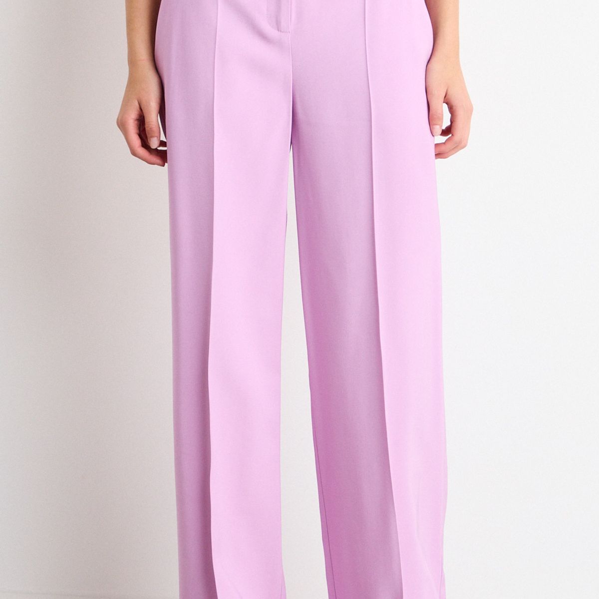 IO - Pantalon Liso Mujer Morado Io