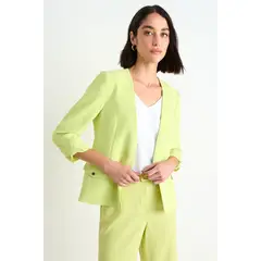 ASH - Blazer Liso Mujer Amarillo