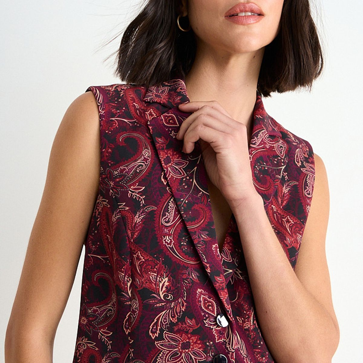 ASH - Vest Fantasia Mujer Burdeos Ash