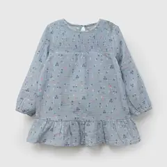 COLLOKY - Vestido Celeste Niña 7441
