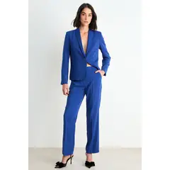 ASH - Pantalon Recto Mujer Azul