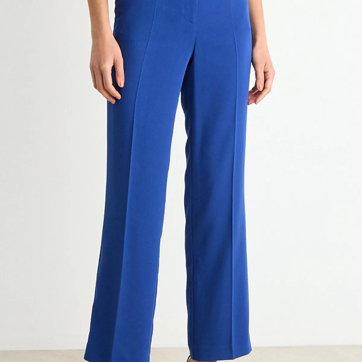 ASH - Pantalon Recto Mujer Azul Ash