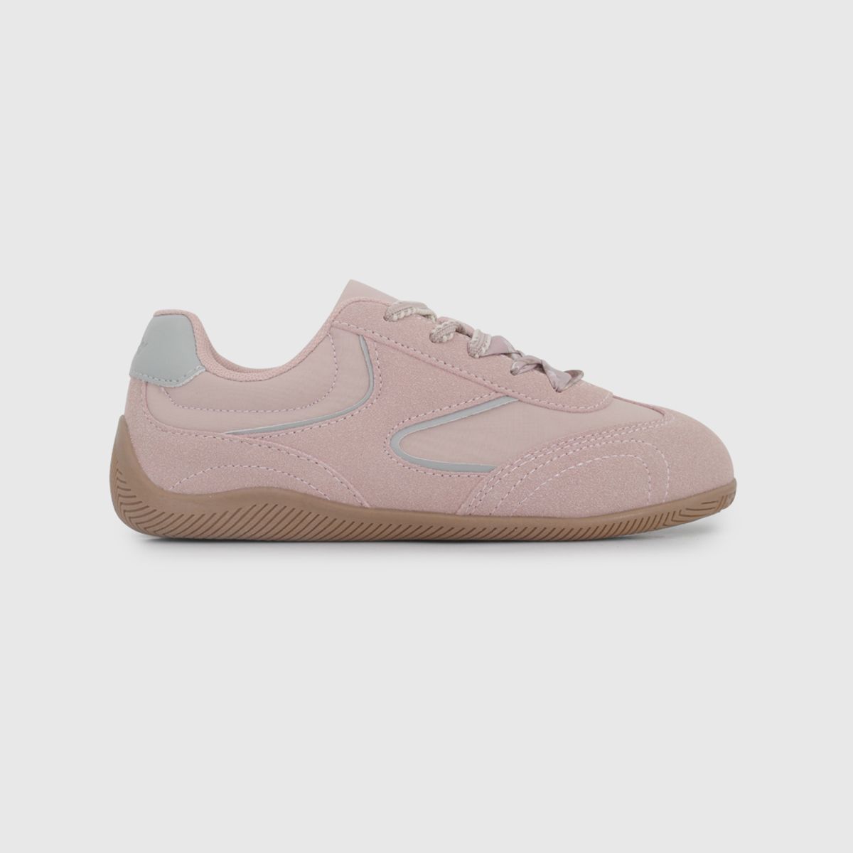 COLLOKY - Zapatilla de Niña Rosa Viejo de Cordones