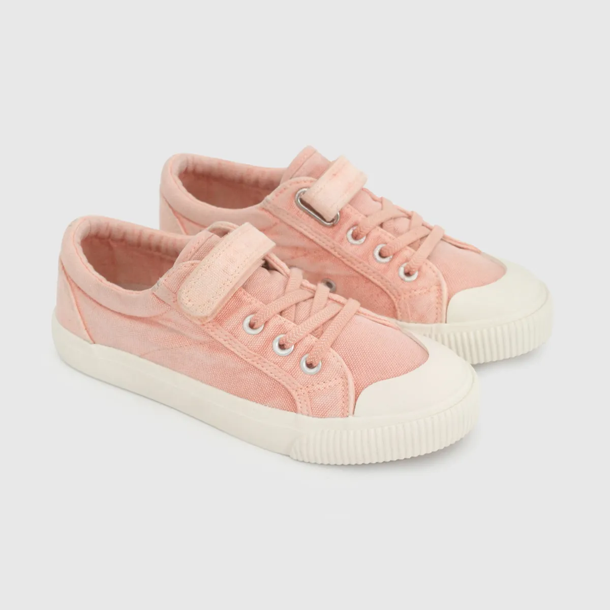COLLOKY - Zapatilla de Niña Rosa Viejo con Cordón-Velcro