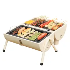 GENERICO - Barbacoa De Carbón Plegable Portátil Para Camping