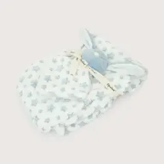 OPALINE - Manta De Bebe Plush Azul