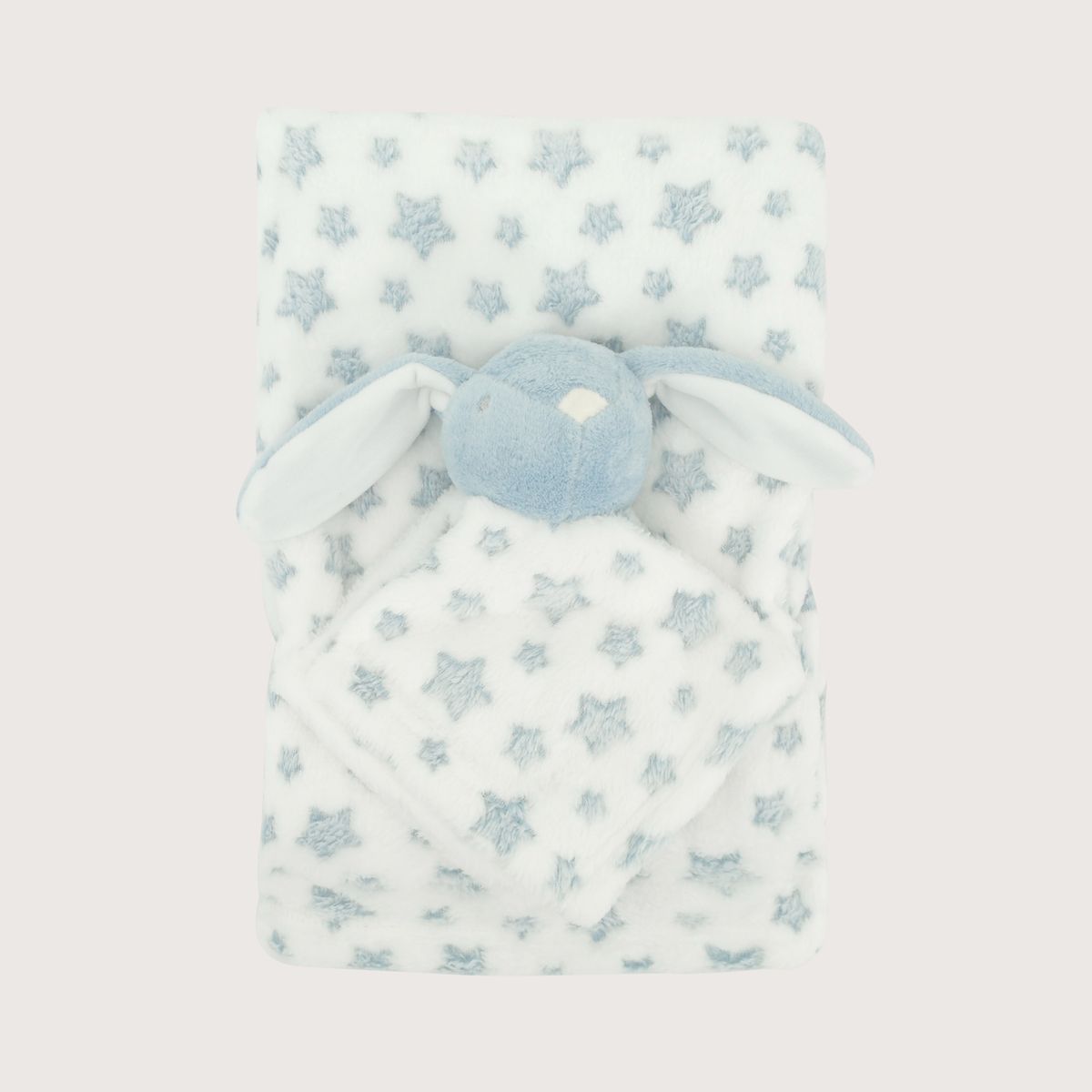 OPALINE - Manta De Bebe Plush Azul