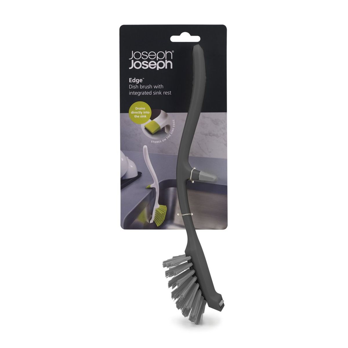 JOSEPH JOSEPH - Escobilla Lavaloza Joseph Joseph Edge Gris 1 Unid