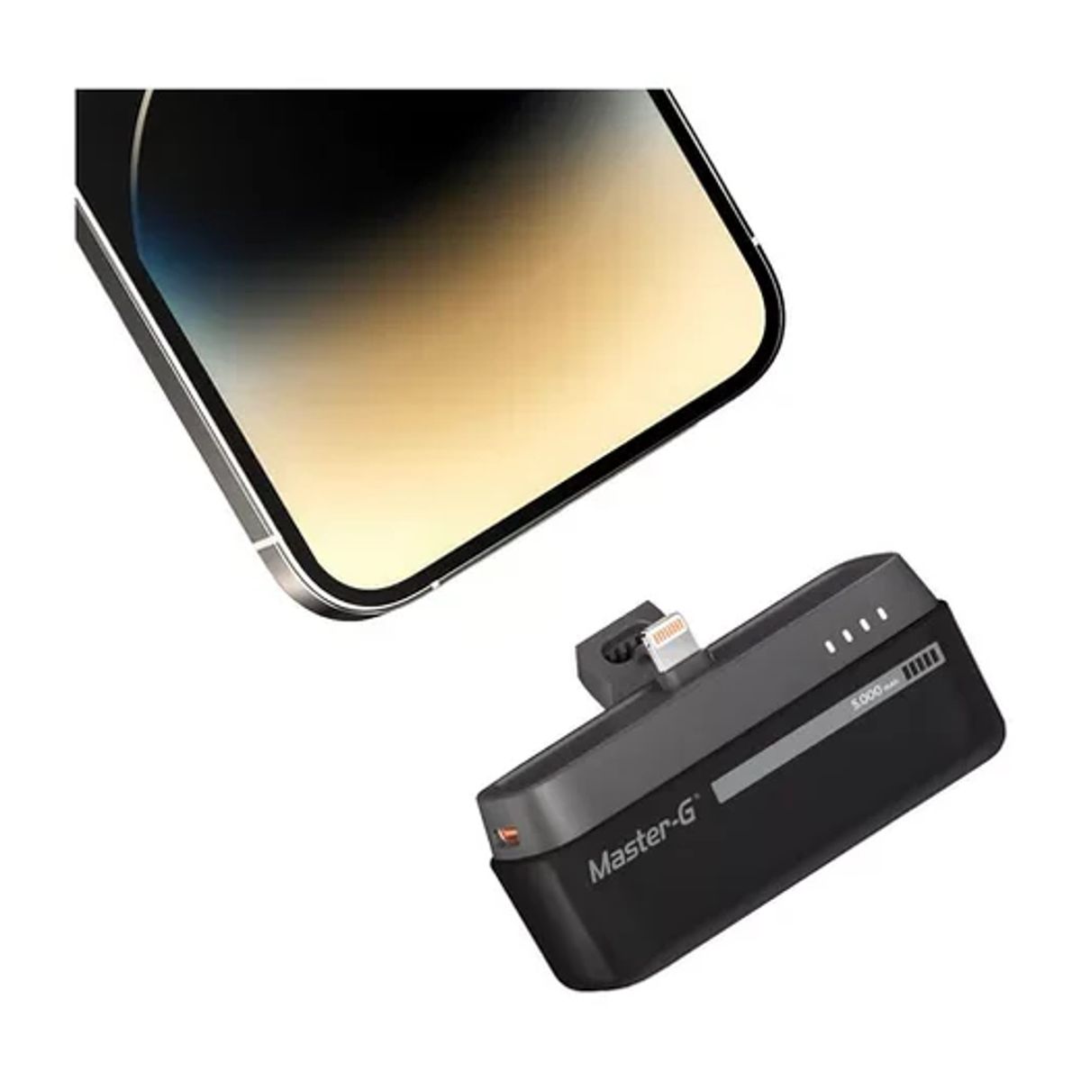 MASTER G - Power Bank Portátil Master G 5000mah Lightning Compatible iPhone