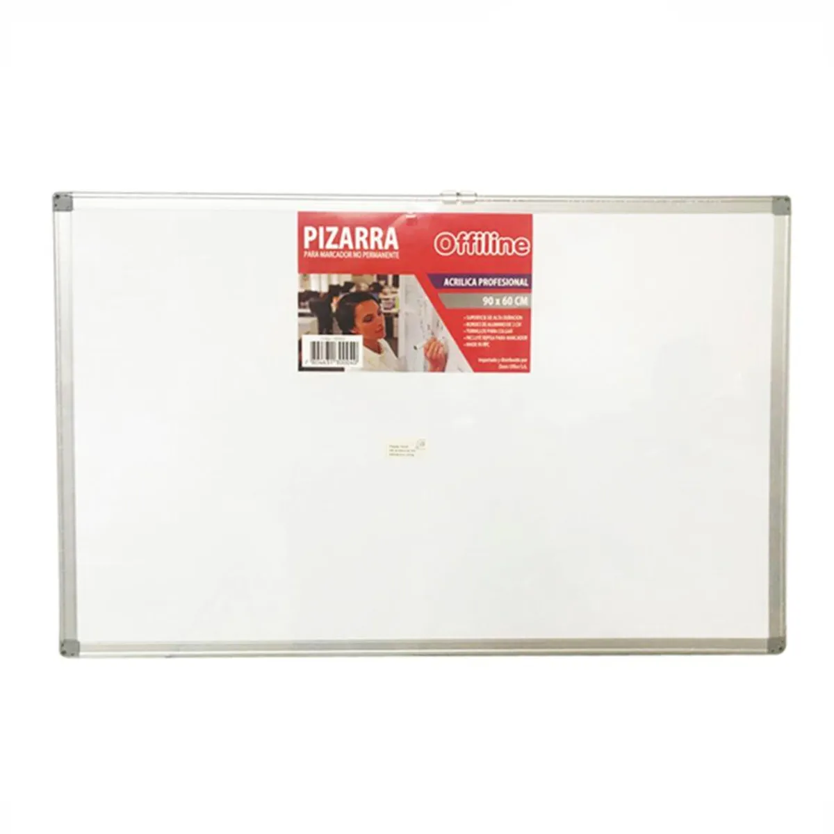 OFFILINE - Pizarra Blanca  Acrílica 90x60cm