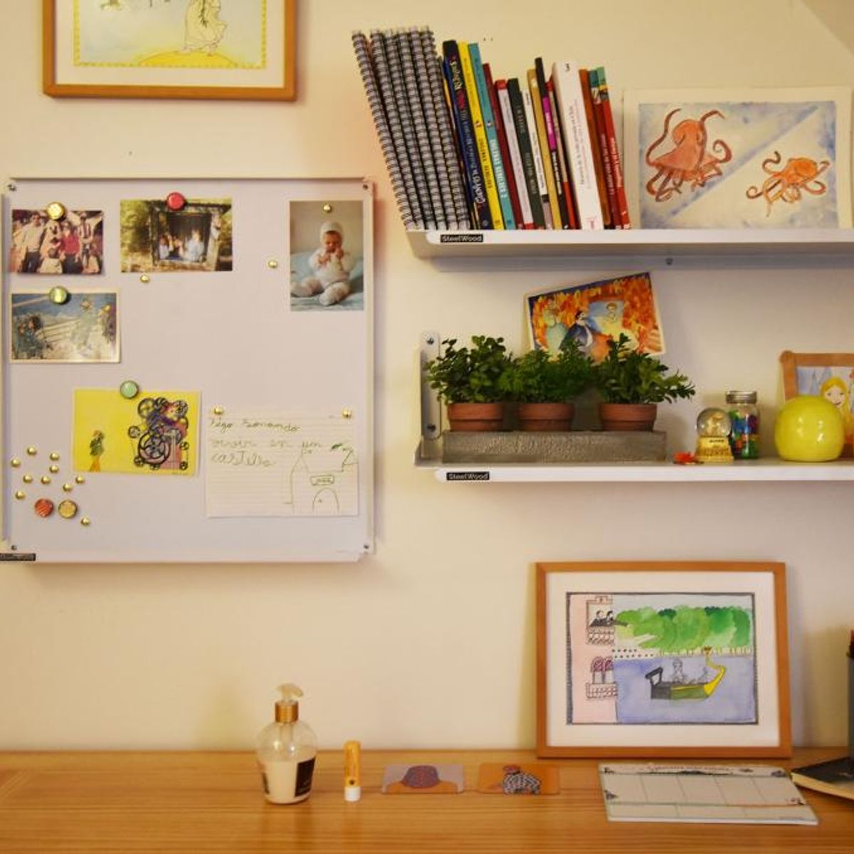 GENERICO - Pizarra Metálica Steelwood