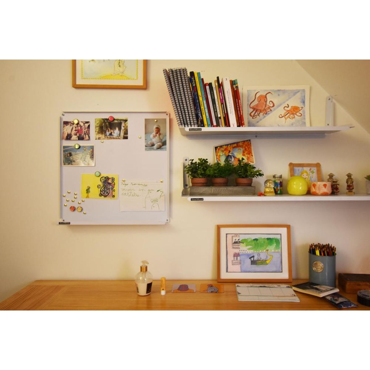 GENERICO - Pizarra Metálica Steelwood