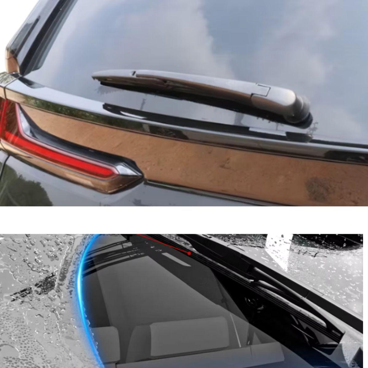 GENERICO - Plumilla Trasera Compatible Con Suzuki Swift 2017-2023