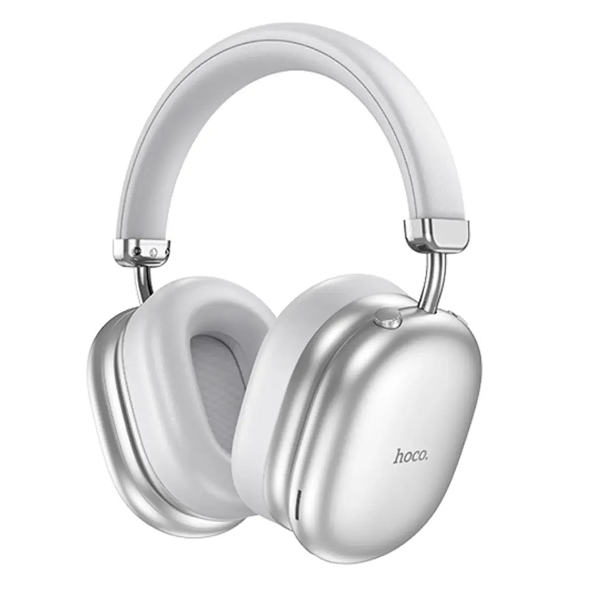 HOCO - Audifonos Con Cancelacion de Ruido Diadema Bluetooth Hoco W35 Max  Plateado